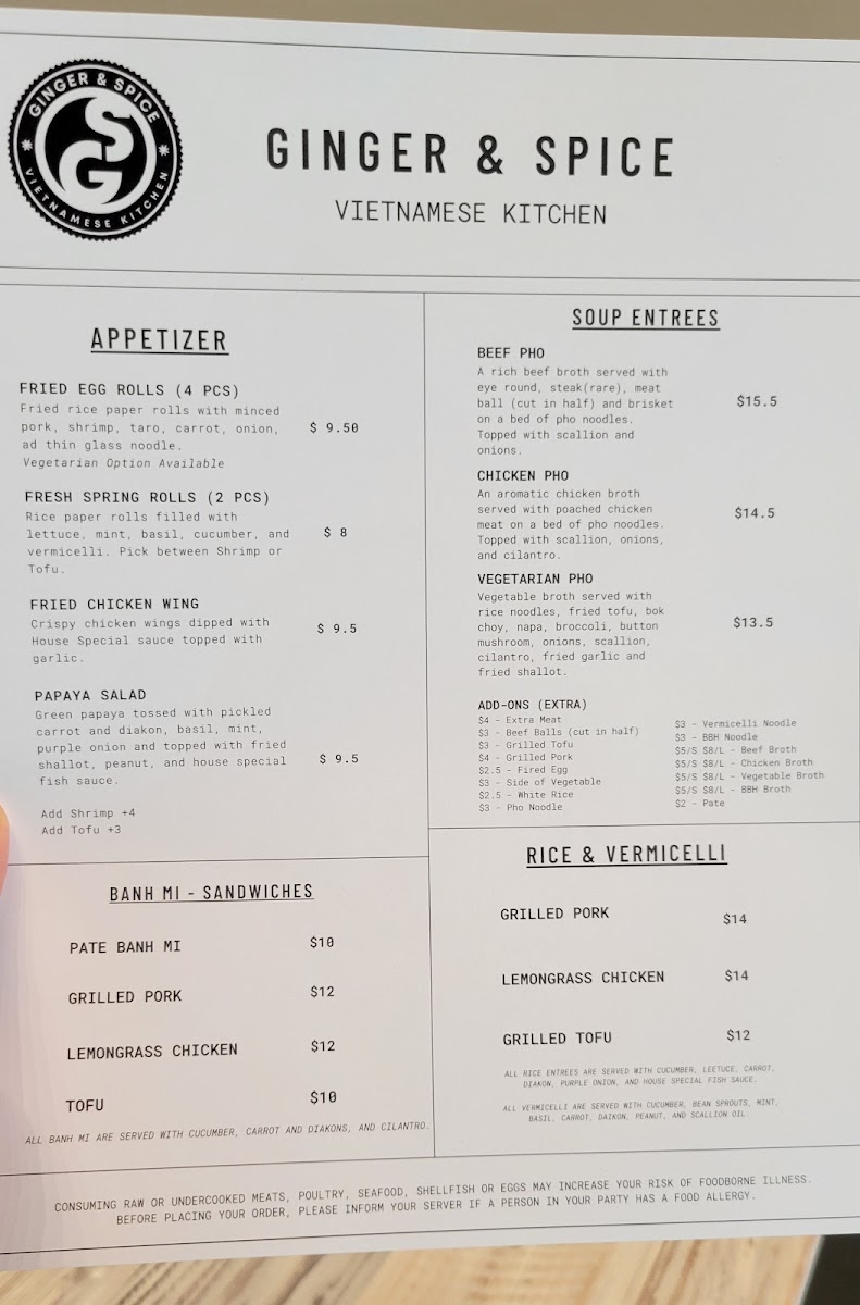 Ginger & Spice Menu-4